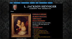 Desktop Screenshot of hennigerlaw.com